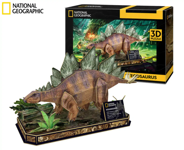 National Geographic Stegosaurus Paper Model 62pcs