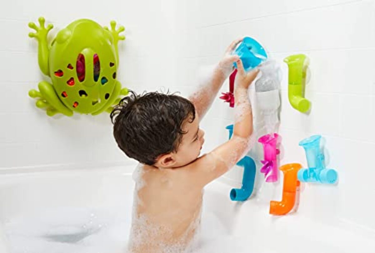 Building bath cheap pipes toy set