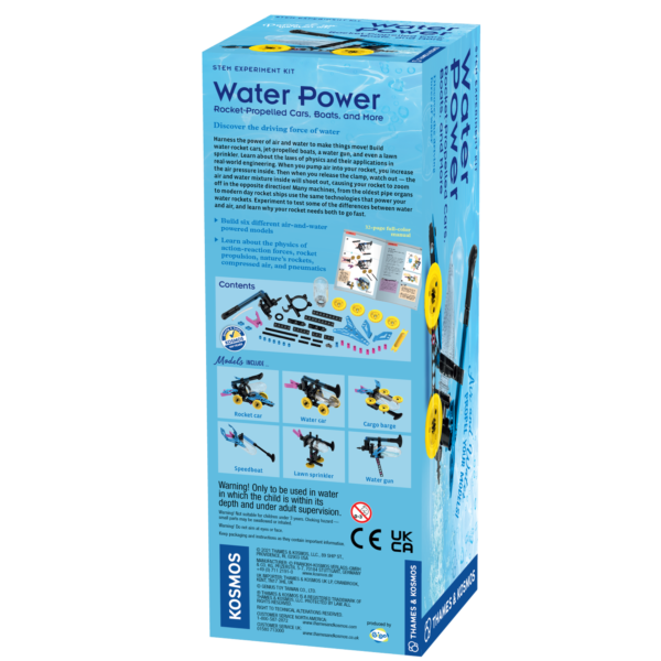 Water Power | Experiment Kit | Action-Reaction Forces – Thames and Kosmos