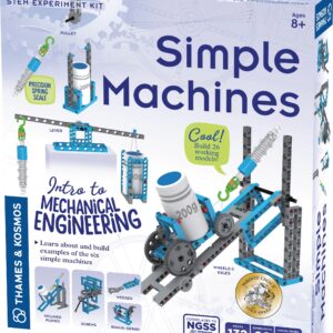 Simple Machines Science Experiment & Model Building Kit – 26 Models
