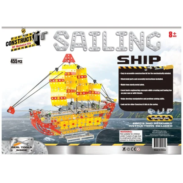 Construct It - Mega Set Sailing Ship 5