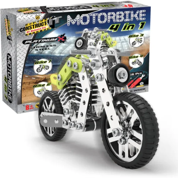 Construct It - Motorbike - 4 in 1 e