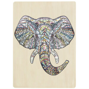 Wooden Puzzle Elephant - 137 pcs 1