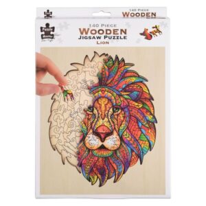 Wooden Puzzle Lion - 140 pcs 1