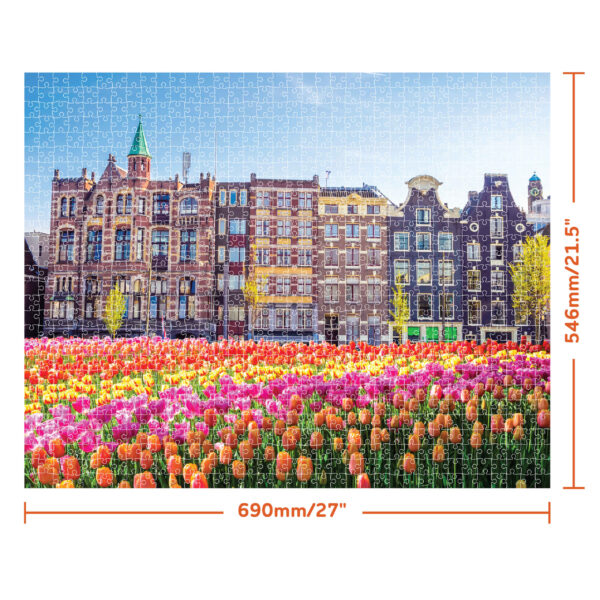 Mindbloggers 1000pc Jigsaw Amsterdam, Netherlands 3