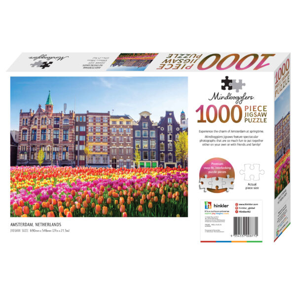 Mindbloggers 1000pc Jigsaw Amsterdam, Netherlands 6