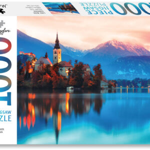 Mindbloggers 1000pc Jigsaw Lake Bled, Slovenia 1
