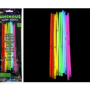 Glowsticks 20cm | 10 per pack (5 colours Asstd)