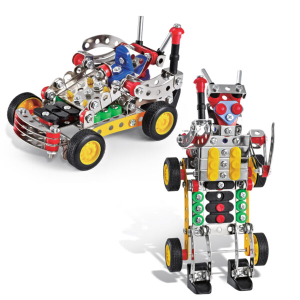 Construct-It 215-Piece Transformation Robot Mark 2 DIY Mechanical Kit