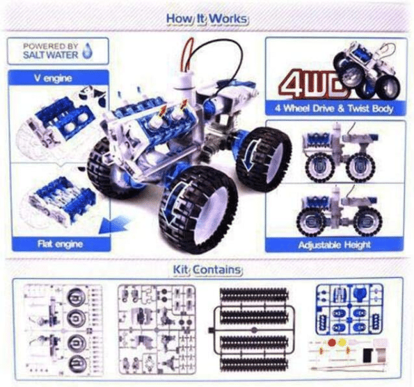 Johnco – Salt Water – Engine Car Kit
