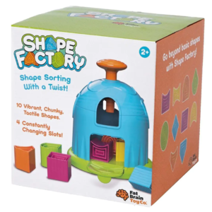 Fat Brain Toys – Shape Factory – Puzzle Playset
