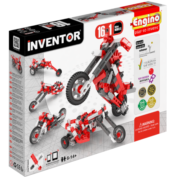 Engino – Inventor – Motorbikes – 16 Models