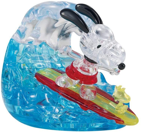Crystal 3D Puzzle Snoopy Surfing (40 Pieces)