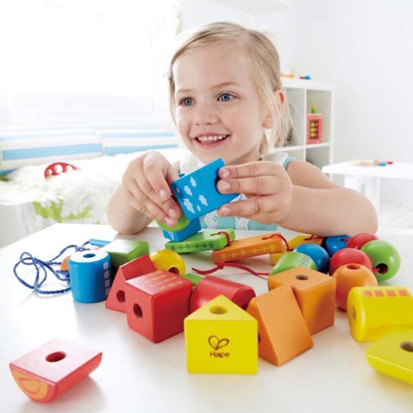 Hape String-Along Shapes Toddler Toy
