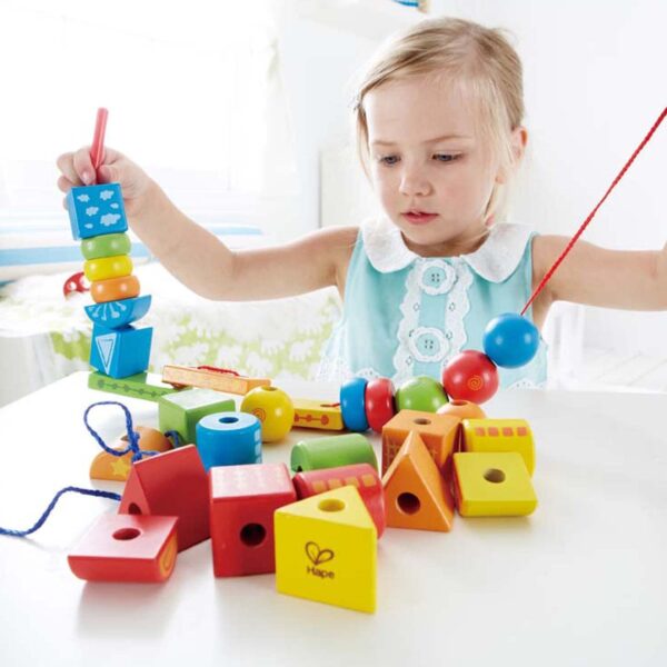 Hape String-Along Shapes Toddler Toy
