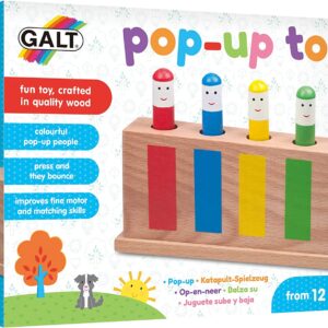 Galt: Pop-Up Toy – Wooden Baby Toy