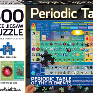 Puzzlebilities Periodic Table 500 Piece Jigsaw Puzzle