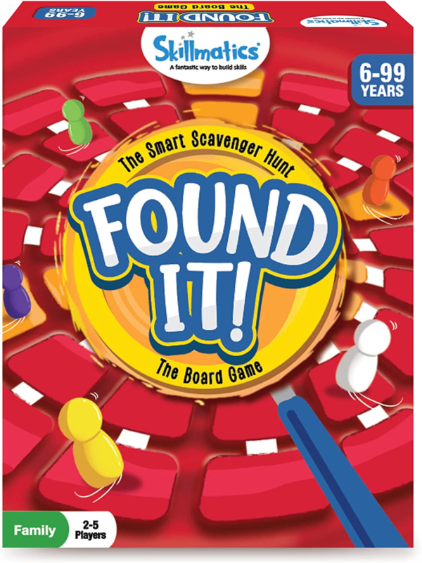 Found It Board! Game | Smart scavenger hunt (ages 6+)
