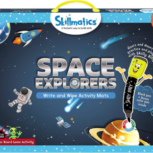Skillmatics Space Explorers – Teach Kids About Space – Write & Wipe
