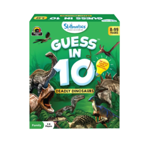 Guess in 10 Deadly Dinosaurs – Skillmatics Card Game