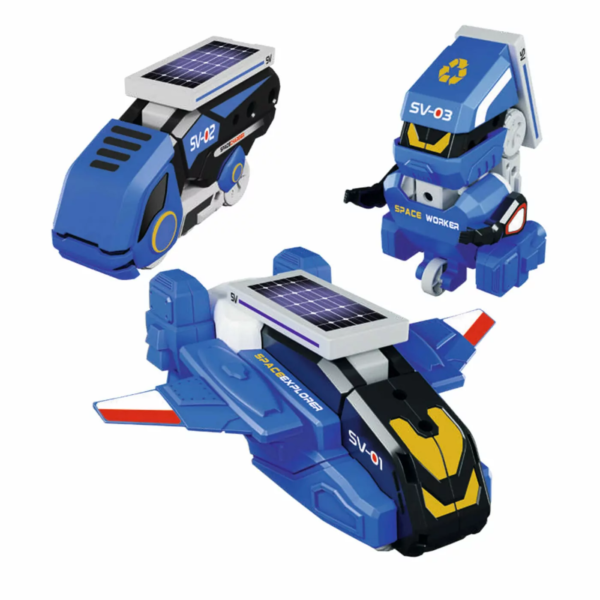 Xtreme Bots – Space Vehicle – 3 in 1 Construction Solar Kit