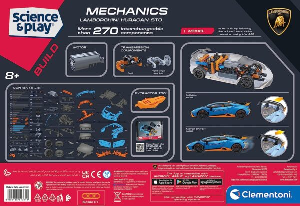 Mechanics Lamborghini Huracan — Science Kit by Clementoni