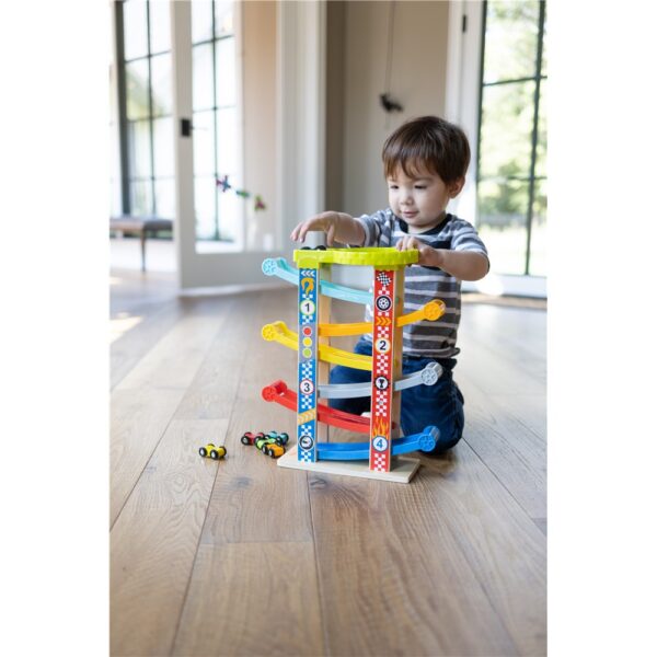 Fat Brain Toys Zigzag Racetrack Early Learning Toys