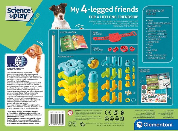 Clementoni Pet Lab My 4 Legged Friends Set