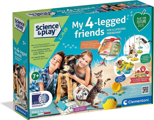 Clementoni Pet Lab My 4 Legged Friends Set