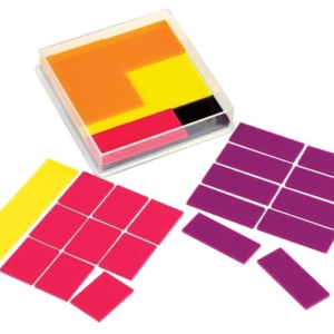 Learning Can Be Fun Fraction Squares – 51 Pcs