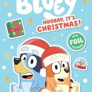 Bluey: Hooray, It’s Christmas! A Sticker Activity Book