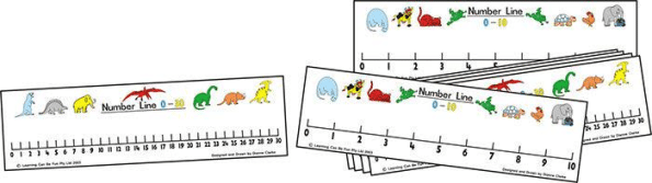 Learning Can Be Fun – Large Number Line (0-10 & 0-30 double sided)