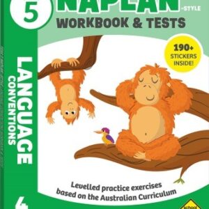 Year 5 NAPLAN*-style Language Conventions Workbook and Tests – Hinkler