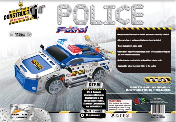 Construct It Kit – Police Car