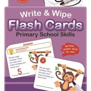 Learning Can Be Fun – Write & Wipe Flash Cards Primary School Skills