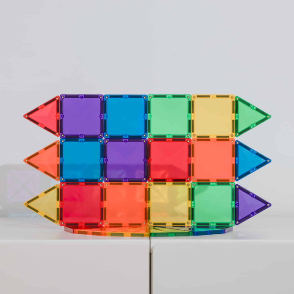 Connetix Tiles Rainbow 24 Piece Mini Pack