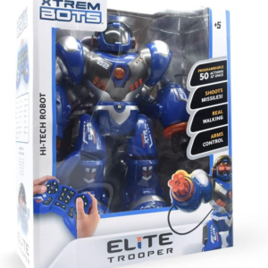 Xtrem Bots: Elite Trooper Robot – R/C Robot (Blue)