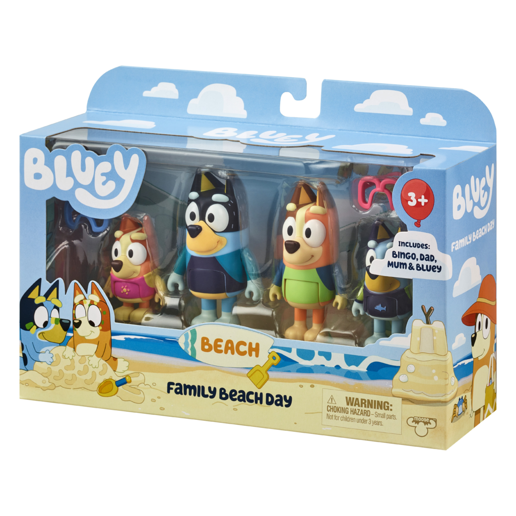 Bluey Figure 4 Pack | Curiouskidzz