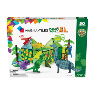 MAGNA-TILES – Dino World XL – 50 Piece Set