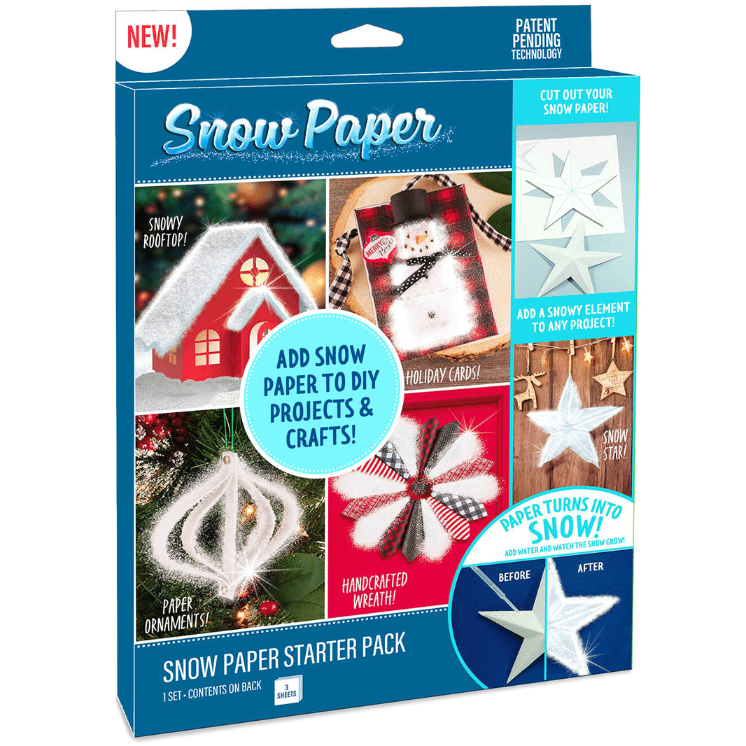 Snow Paper Starter Pack | Curiouskidzz