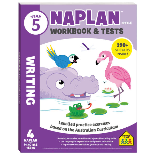 Year 5 Naplan Book Sets —  All Subjects 5 books – 20 Test