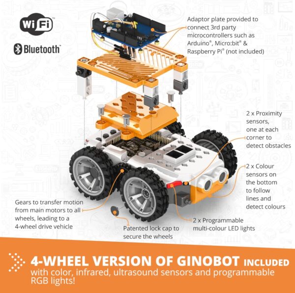 Engino Coding Lab GinoBot – Educational Robot
