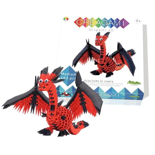 3D Origami Creagami – Dragon (medium)