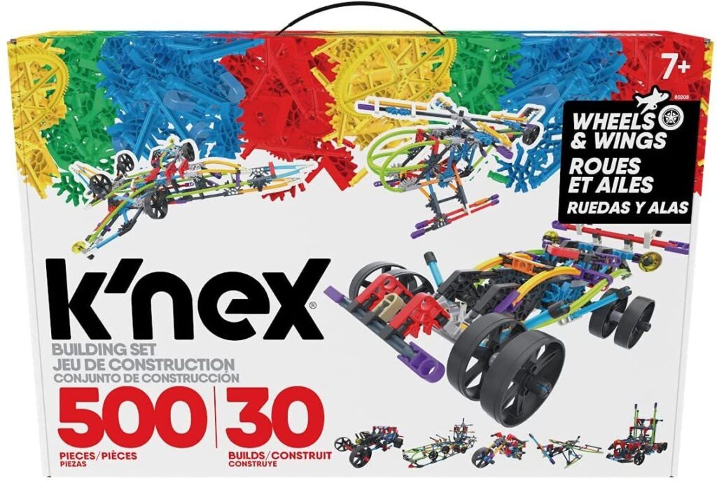 knex - Wings and Wheels 500 pieces 30 builds | Curiouskidzz