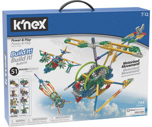 knex – Power and Play 50 Model Motorized Building Set Save