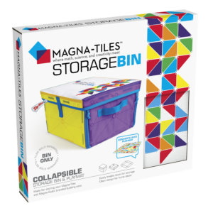 MAGNA-TILES – Storage Bin & Interactive Play Mat