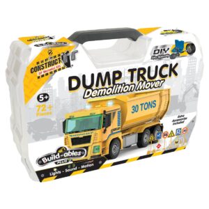Build-ables Plus – Dump Truck, Demolition Mover