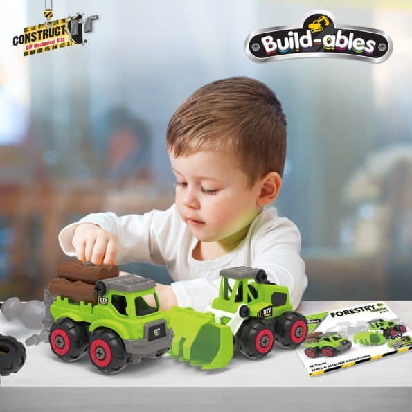 Build-ables – Forestry Vehicles 2 in 1