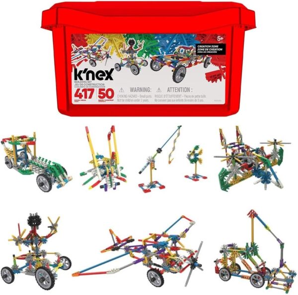 Knex – Budding Builders Tub 100 Pieces 50 builds (Copy)