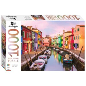 Mindbogglers 1000pc Jigsaw Burano Island Venice Italy